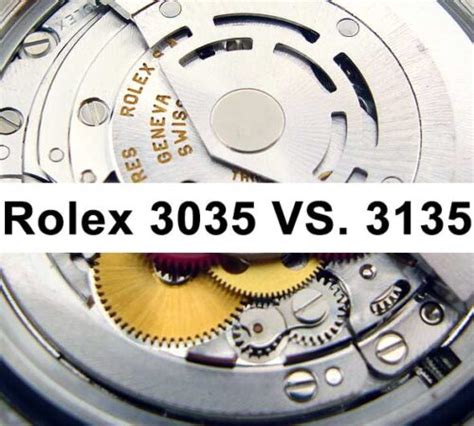 calibro rolex 3035|rolex 3035 vs 3135.